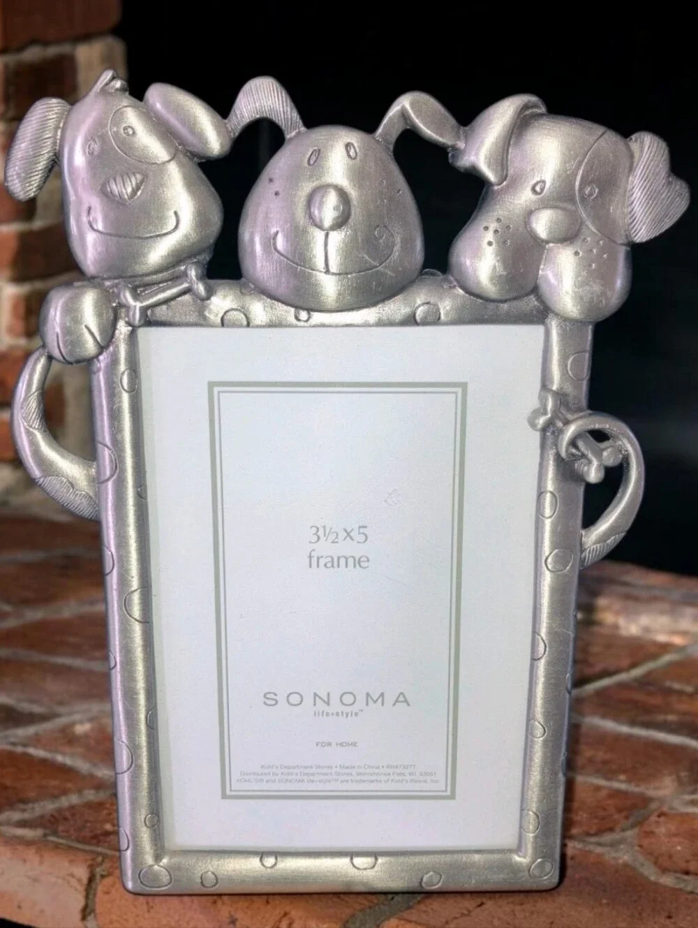 NIB. Call It Puppy Love Metal Sonoma Lifestyle 3-1/2